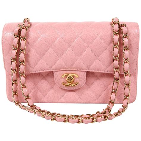 chanel classic flap pink caviar|Flap Bags .